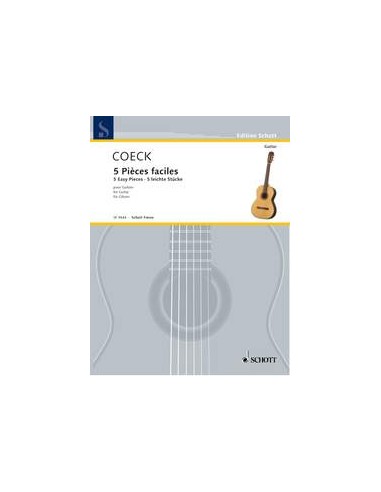 COECK A.-Easy Pièces de Guitare (5)