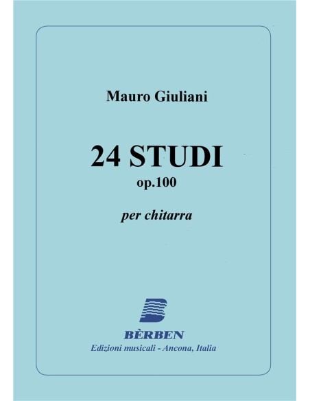 GIULIANI M.-Studi (24) Op.100 per Chitarra (Carfagna)