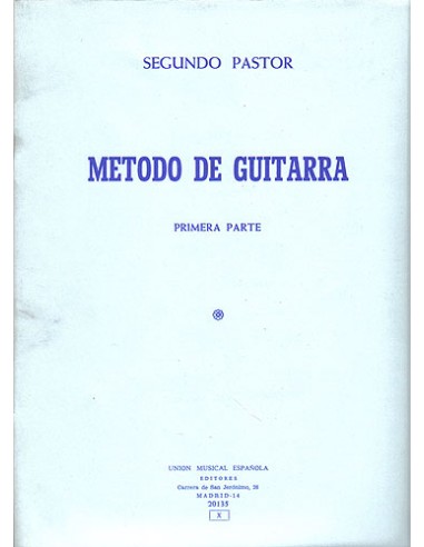 PASTOR S.-Method Vol.1 pour guitare