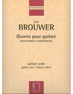 BROUWER L.-Works für Gitarre