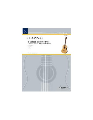 DE CHAMISSO O.-Valzer peruviani (8) per chitarra