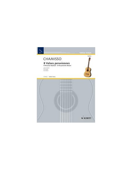 DE CHAMISSO O.-Peruanischer Walzer (8) für Gitarre