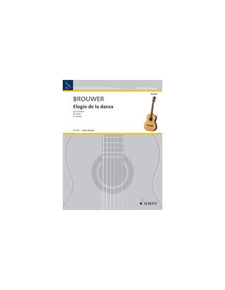 BROUWER L.-Elogio della danza (1964): lento e testardo per chitarra