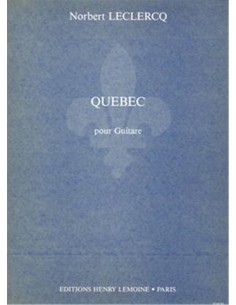 LECLERCQ N.-Quebec für Gitarre