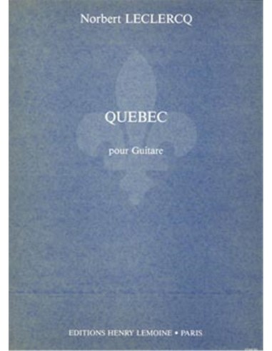 LECLERCQ N.-Quebec für Gitarre
