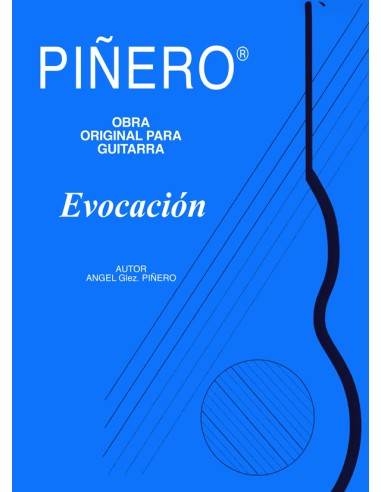 PIÑERO A.-Evocation für Gitarre (Inc.CD)
