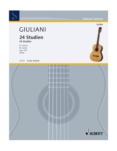 GIULIANI M.-Studies (24) Op.100 for Guitar (Zuth)