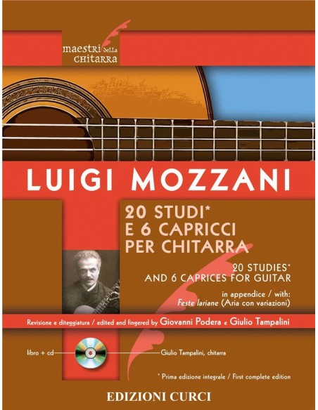 MOZZANI L.-Studi (20) & Caprichos (6) per Chitarra (Inc.CD)