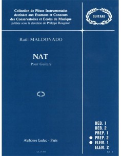 MALDONADO R.-Nat per chitarra (Rougeron)