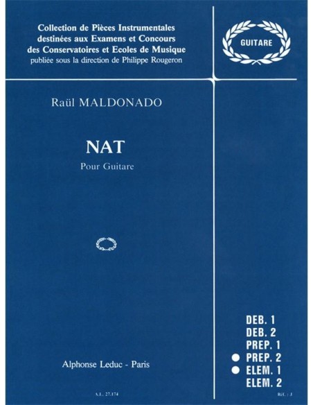 MALDONADO R.-Nat per chitarra (Rougeron)