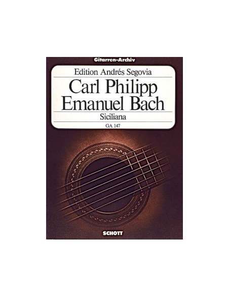 BACH C.P.E.-Siciliano per Chitarra (Segovia)