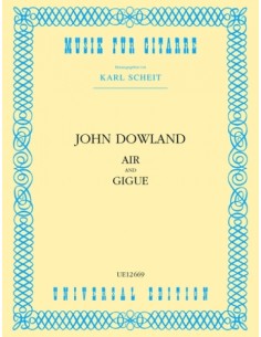 DOWLAND J.-Air e Gigue per chitarra (Scheit)