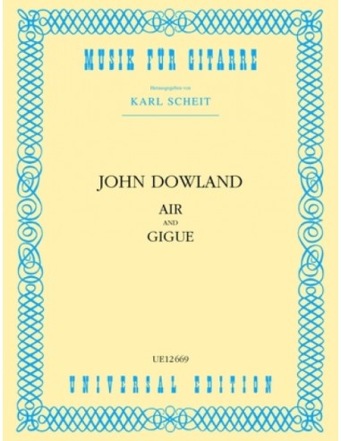 DOWLAND J.-Air e Gigue per chitarra (Scheit)
