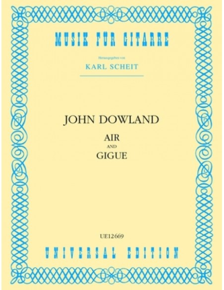 DOWLAND J.-Air e Gigue per chitarra (Scheit)