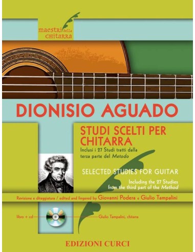 AGUADO D.-Selected Studios per chitarra (Inc.CD)