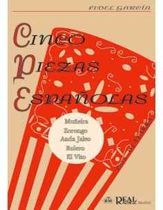 GARCIA Fidel-Cinco Piezas Españolas para Guitarra