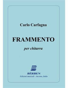 CARFAGNA C.-Frammento for Guitar