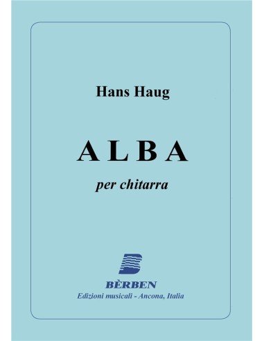 HAUG H.-Alba for Guitar (Gilardino)