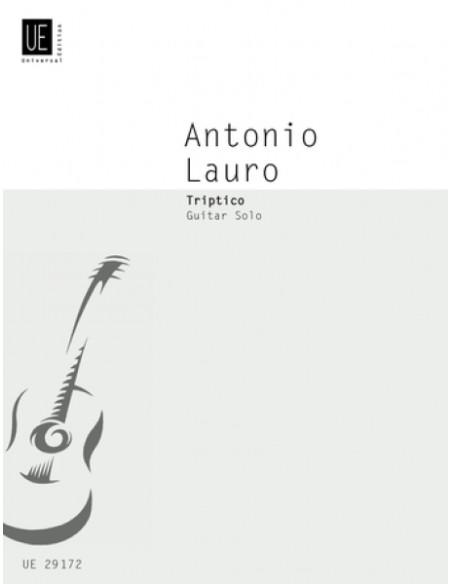 LAURO A.-Triptyque pour guitare (Duarte)