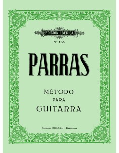 PARRAS J.-Méthode pour guitare (ibérique)