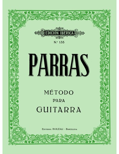PARRAS J.-Metodo per chitarra (iberico)