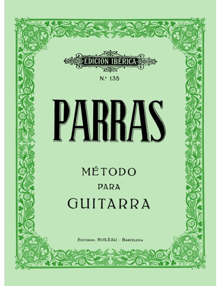 PARRAS J.-Methode für Gitarre (Iberisch)
