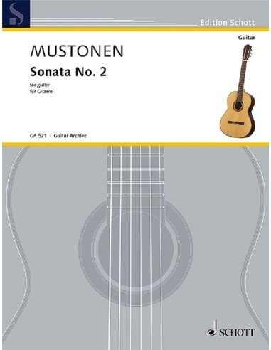 MUSTONEN O.-Sonata nº 2 per Chitarra