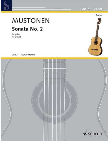 MUSTONEN O.-Sonata nº 2 per Chitarra