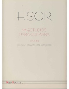 SOR F.-Studi propedeutici (25) Op.60 per chitarra (musica e didattica)