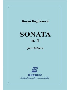 BOGDANOVIC D.-Sonata n. 1 per chitarra