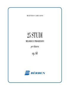 CARCASSI M.-Studi Melodici e Progressivi (25) Op.60 per Chitarra (Proakis)
