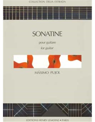 PUJOL M.D.-Sonatina for Guitar