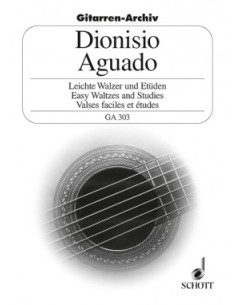 AGUADO D.-Piccolo Valzer e Studio per Chitarra