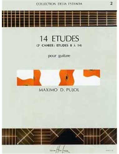 PUJOL M.D.-Studi (14) Vol.2 per chitarra