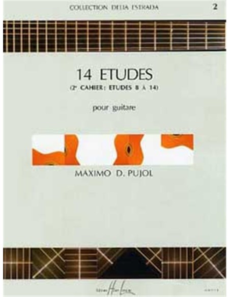 PUJOL M.D.-Studi (14) Vol.2 per chitarra