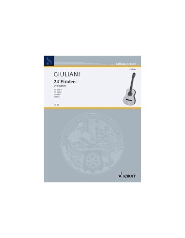 GIULIANI M.-Studi (24) Op. 48 per Chitarra (Ritter)