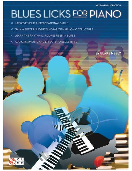 NEELEY Blake-Blues Licks per pianoforte