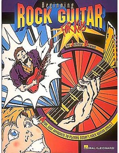 BROWN Jimmy-Beginning Rock Guitar For Kids für Guitarra Tab