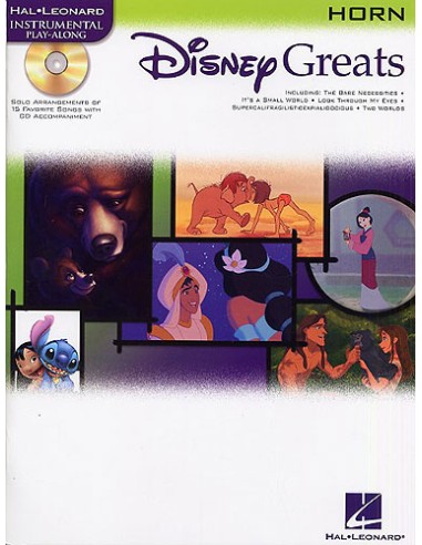 DISNEY-Greats for Horn (Libro/Audio online)