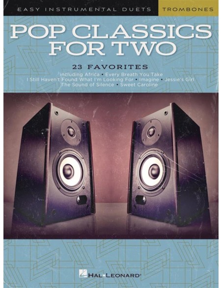 VARIOS-Pop Classics Duos faciles pour deux trombones