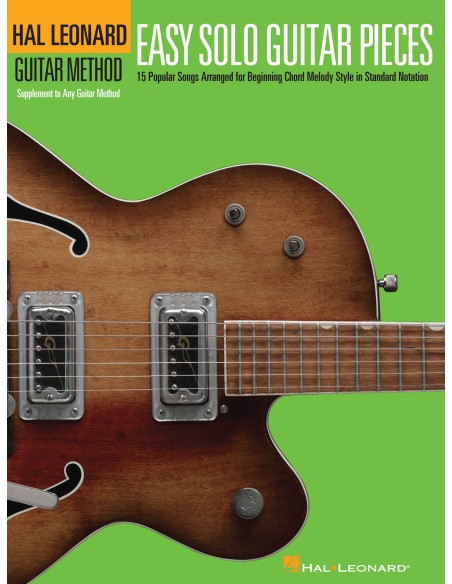 HAL LEONARD-Guitar Method: Pezzi facili per chitarra solista