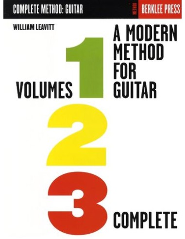LEAVITT W.-Modern Method Vols.: 1, 2 & 3 per chitarra (libro)