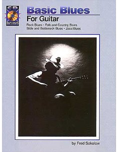 SOKOLOW Fred-Basic Blues per tablatura per chitarra (Inc.CD)