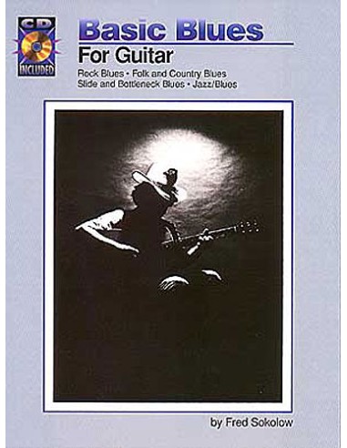 SOKOLOW Fred-Basic Blues for Guitar Tab (Inc.CD)