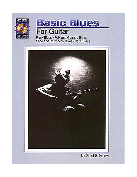 SOKOLOW Fred-Basic Blues für Guitar Tab (Inc.CD)