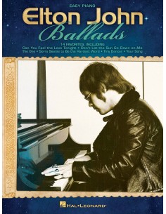 JOHN Elton-Ballate per pianoforte facile