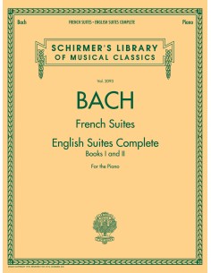 BACH J.S.-Suite complete per pianoforte francese e inglese