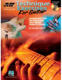 MUSICIAN INSTITUTE-Technique Exercises For Guitar (Inc.CD) (Belkadi)