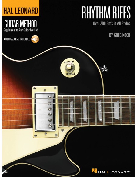 HAL LEONARD-Guitar Method: Rhythmus-Riffs für Gitarre (Inc.CD)