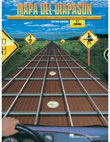 SOKOLOW Fred-Fingerboard Map (Essential Patterns) per chitarra (Inc.CD)